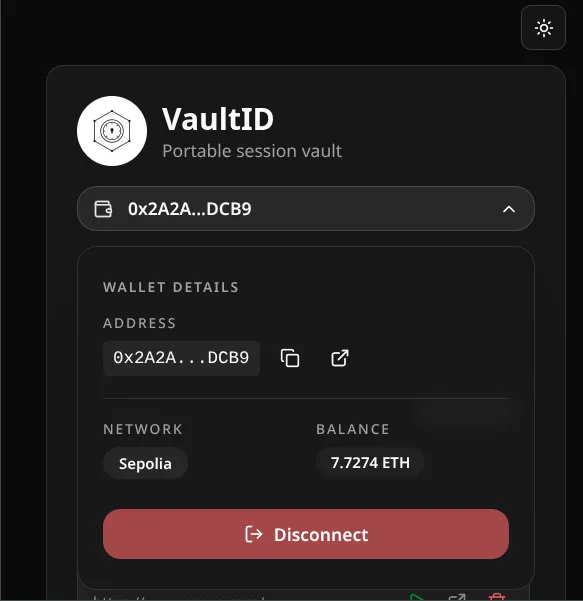 VaultID Screenshot 3