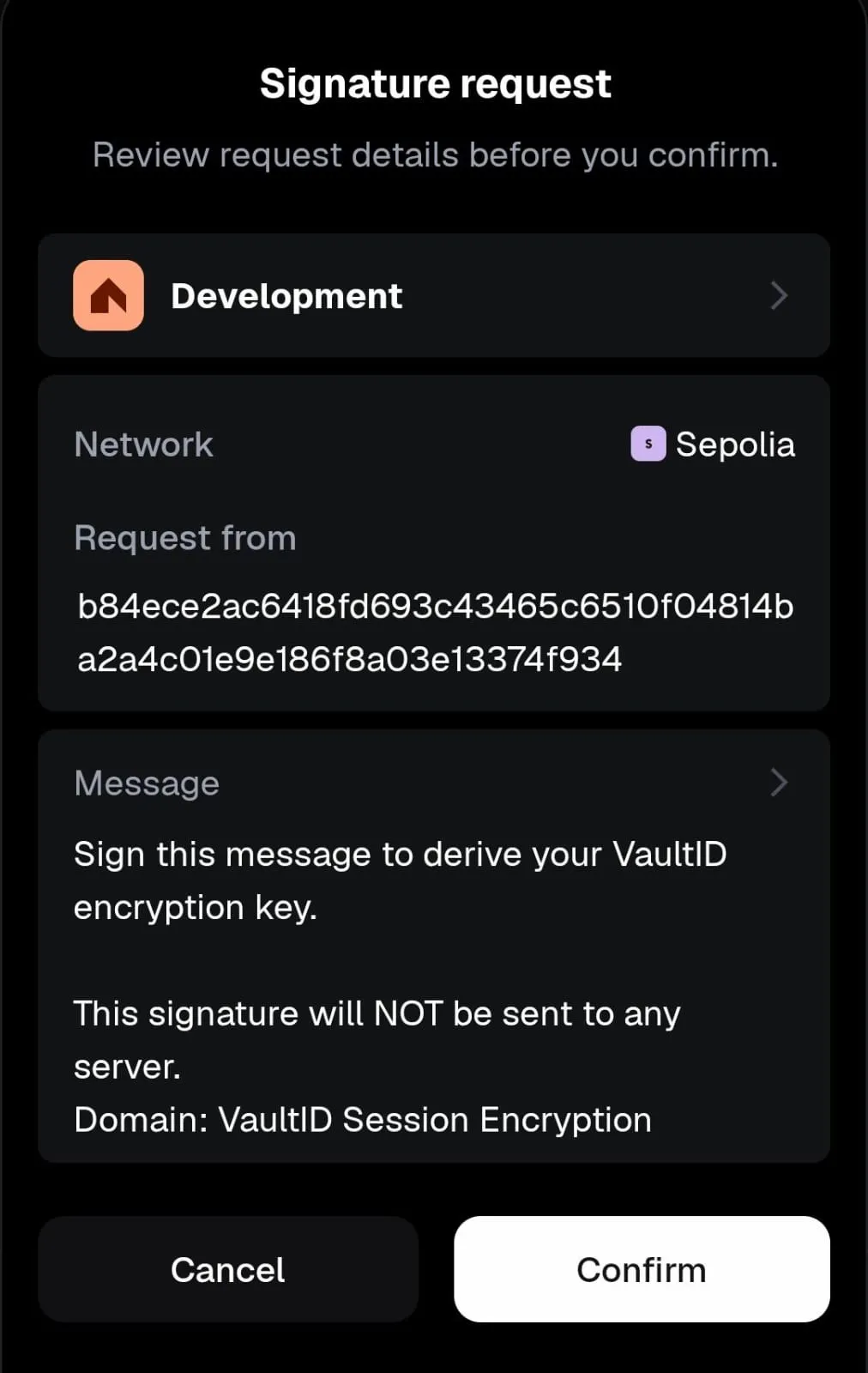 VaultID Screenshot 5