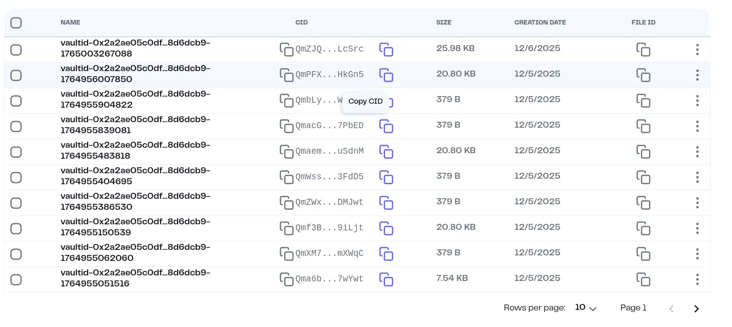 VaultID Screenshot 6