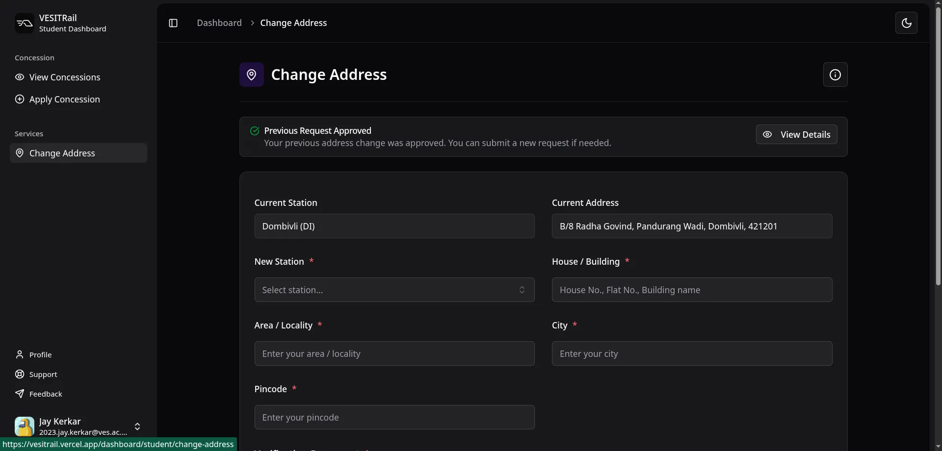 VESITRail Screenshot 4