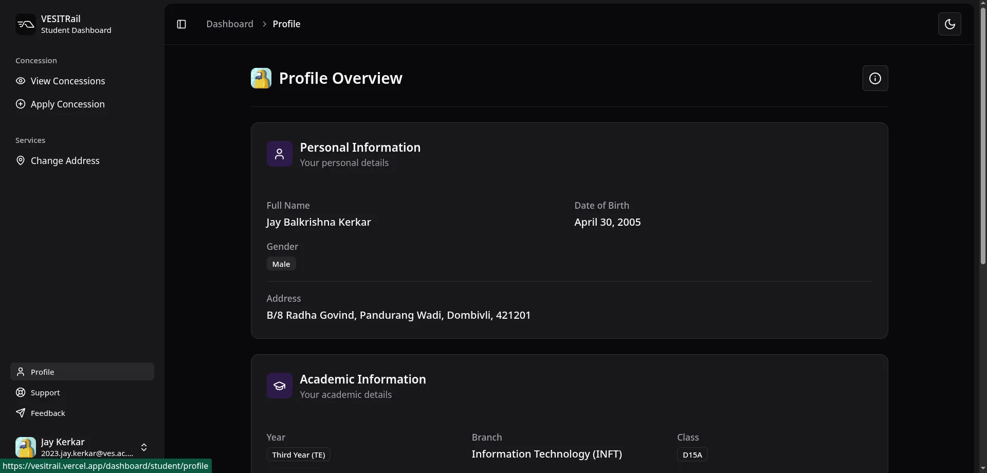 VESITRail Screenshot 5