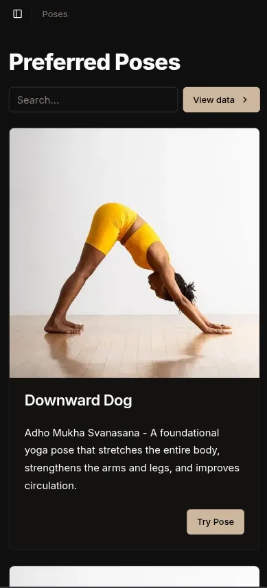 YogaSense Screenshot 2